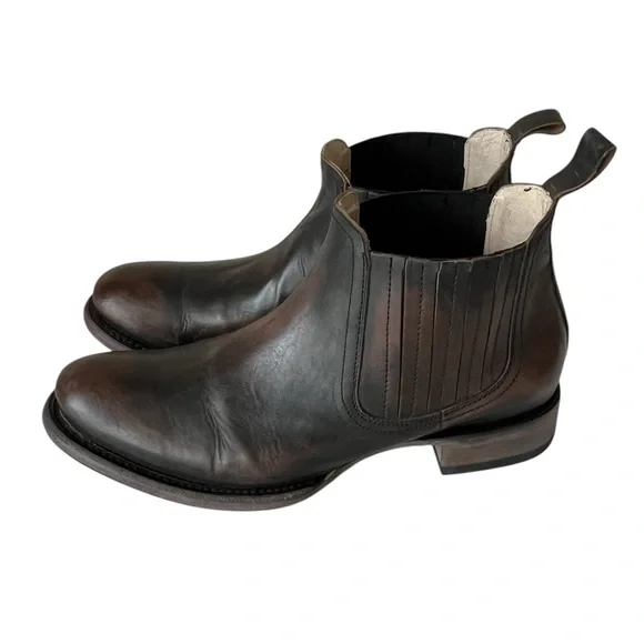Mens‎ Freebird by Steven Douglas Boot Size 13 Leather black Zip Grunge Biker Freebird by Steven Boots for Men on Sale up to 90% Off: Poshmark main image 3